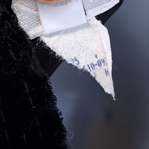 Moda International Vintage 90s Black Velvet Cocktail Dress size 6 Petite - Picture 6 of 6